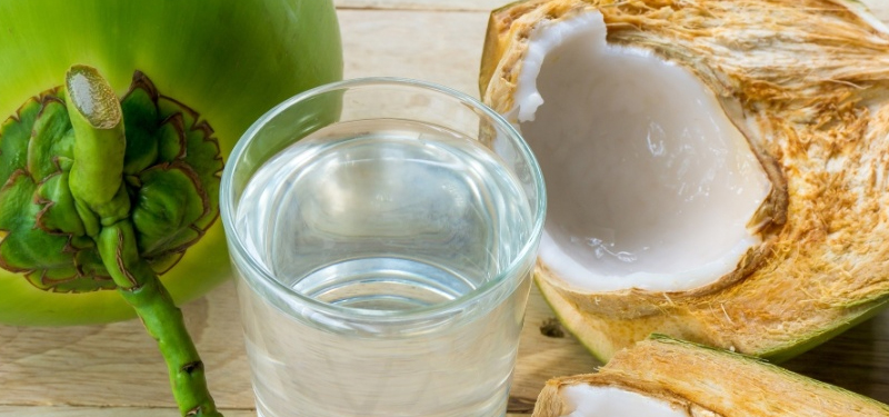 Água de coco: benefícios para a saúde.